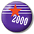 2000 campaign button